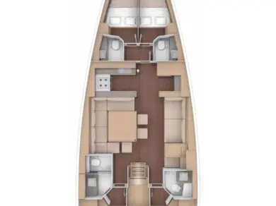Verhuur Zeilboot Dufour met vaarbewijs