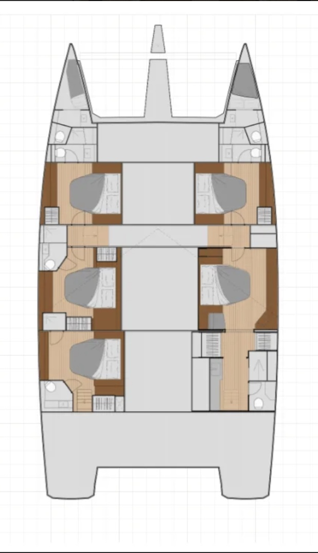 Verhuur Catamaran in Palermo - Fountaine Pajot Fountaine Pajot Samana 59 - 5 + 2 cab.