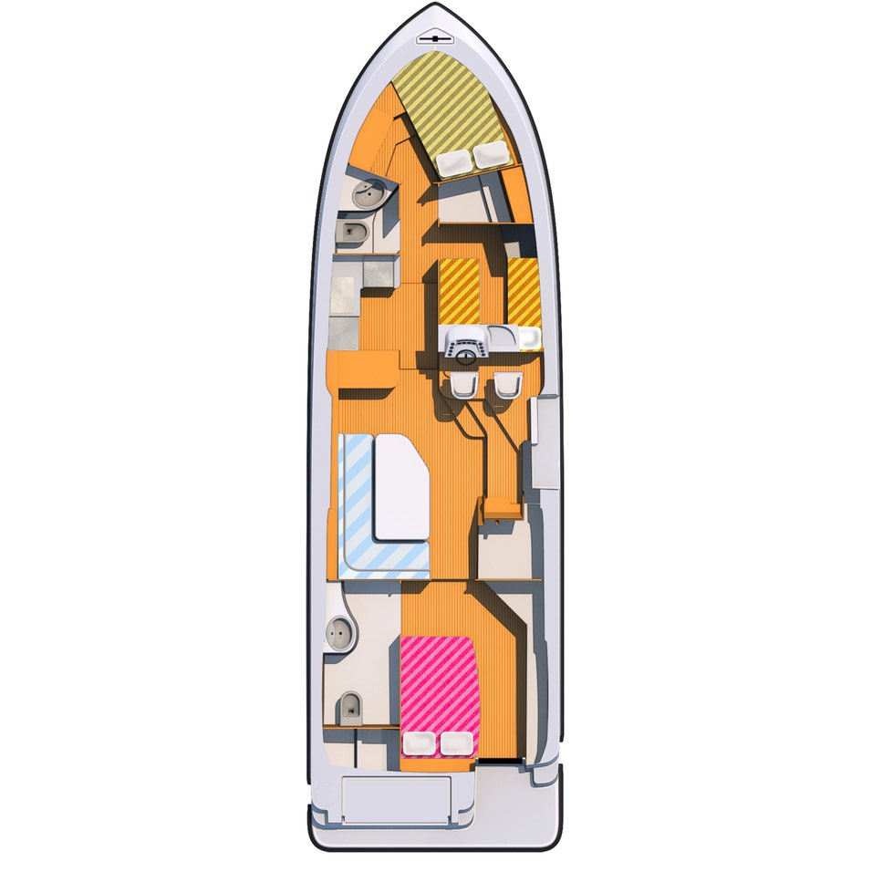 Houseboat Holidays Italia S.R.L. Minuetto 6 te huur van particulier of professional in Casale sul Sile
