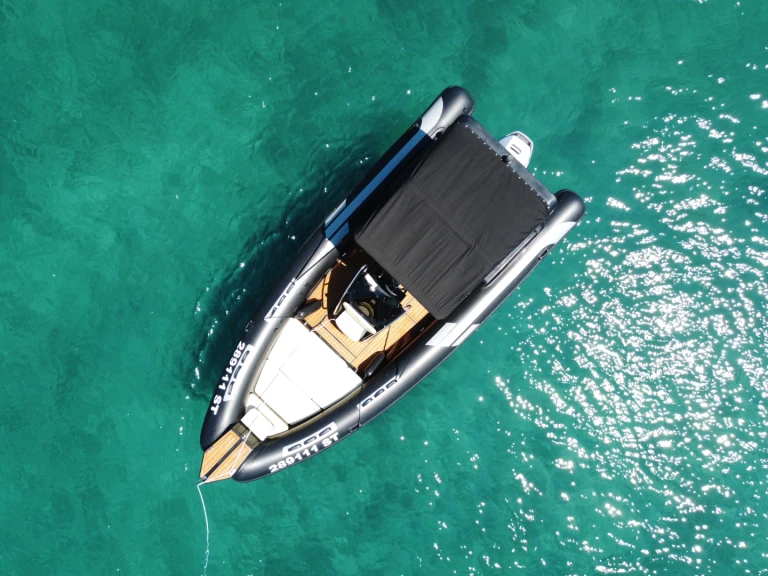 Huur RIB met of zonder schipper Inception in Trogir
