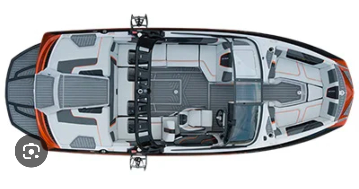 Verhuur Motorboot Nautique Correct Craft met vaarbewijs