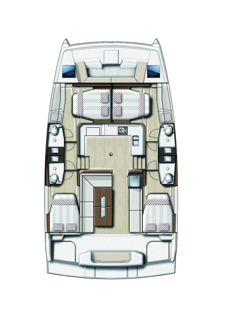 Verhuur Catamaran in Pirovac - Bali Bali Catspace Voile