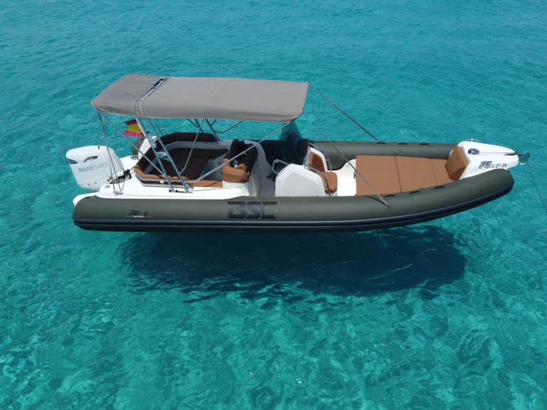 Huur RIB met of zonder schipper Bsc in Santa Eulària des Riu