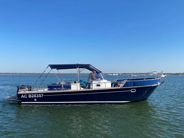 Bootverhuur Arcachon goedkoop Beacher V8
