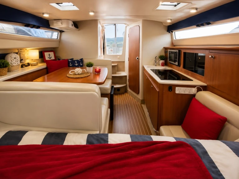 Bootverhuur Cannes goedkoop Bayliner 285 Cruiser