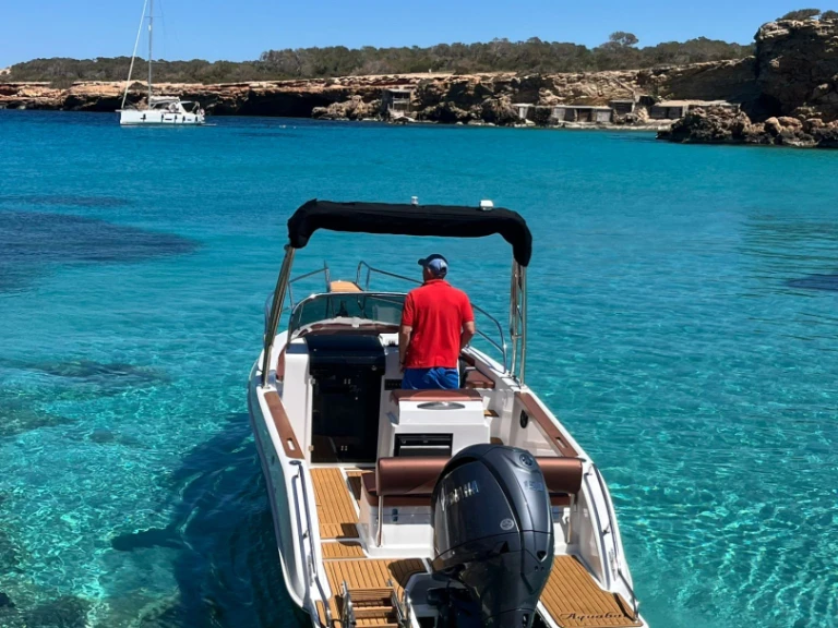 Huur Motorboot met of zonder schipper Aquabat in Cala Vadella