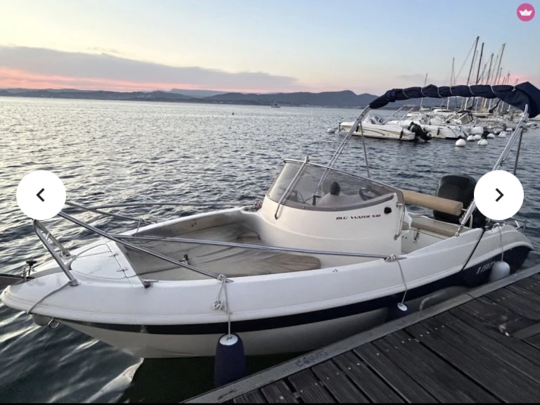 Bootverhuur Six-Fours-les-Plages goedkoop Blu water 540