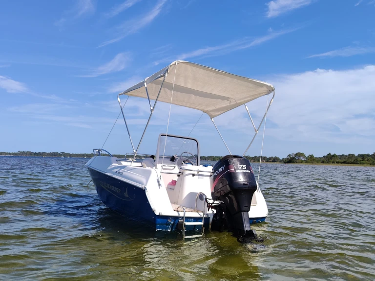 Verhuur Motorboot in Biscarrosse - Quicksilver Quicksilver 500 Commander