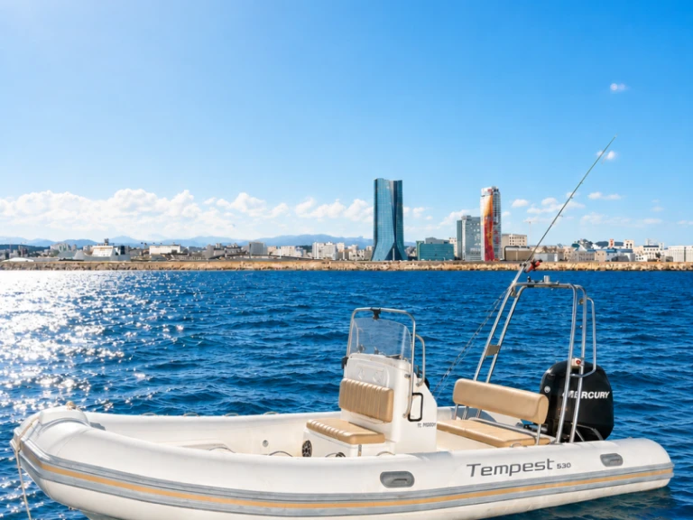 Bootverhuur L'Estaque goedkoop Tempest 530