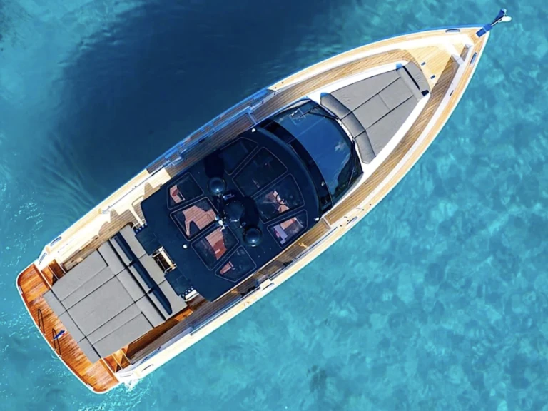 Verhuur Motorboot in Port de Saint Tropez - Fjord Fjord 52 Open