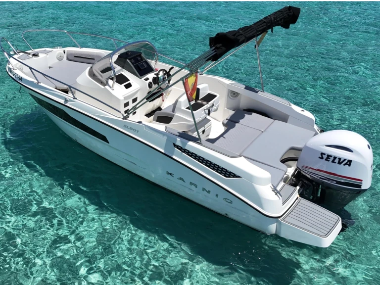 Huur Motorboot met of zonder schipper Karnic in Ibiza Town