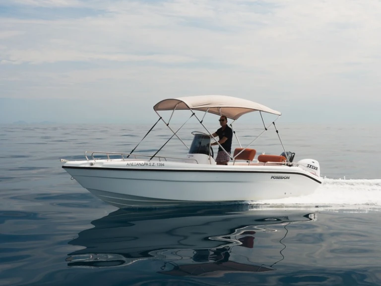 Verhuur Motorboot Poseidon met vaarbewijs
