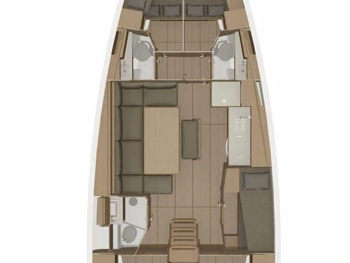 Huur een Dufour Dufour 460 Grand Large in Pirovac