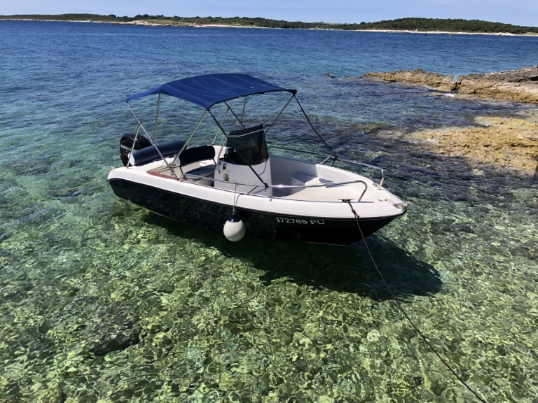 Bootverhuur Medulin goedkoop Fisher 17