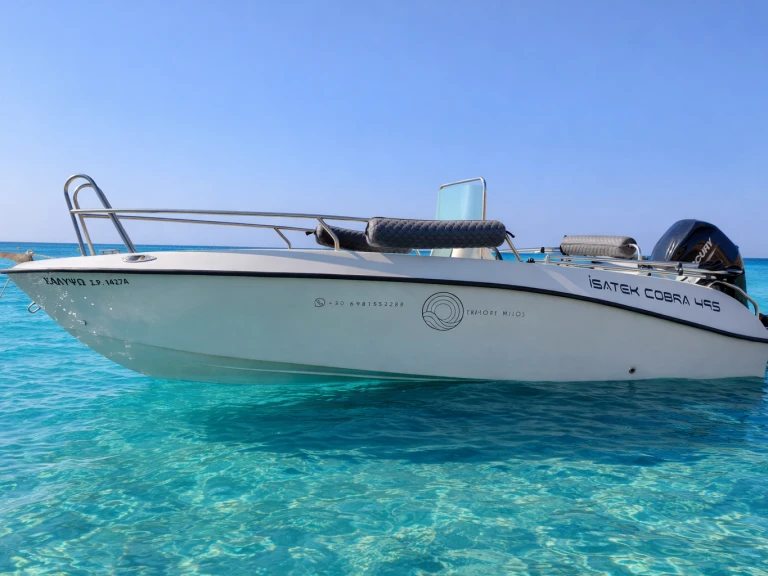 Huur Motorboot met of zonder schipper Isatek Cobra in Mílos