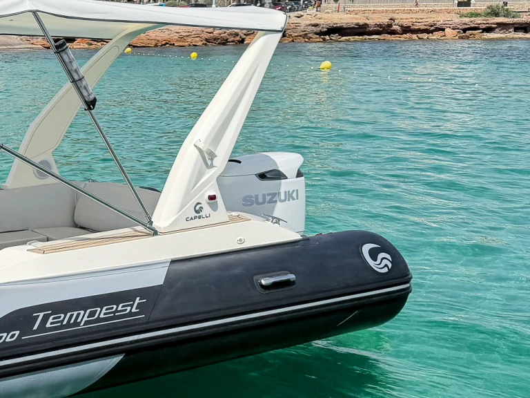 Bootverhuur Sant Antoni de Portmany goedkoop Tempest 800