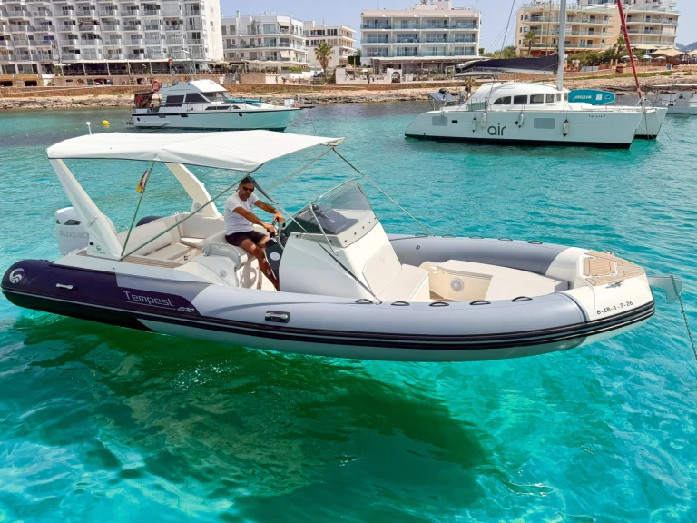 Huur RIB met of zonder schipper Capelli in Sant Antoni de Portmany