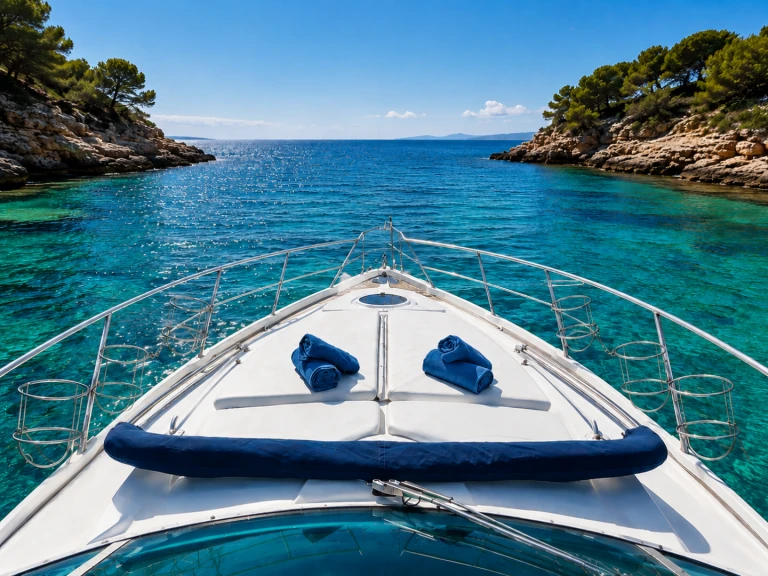 Verhuur Motorboot in Port d'Andratx - Cranchi Mediterranee 43