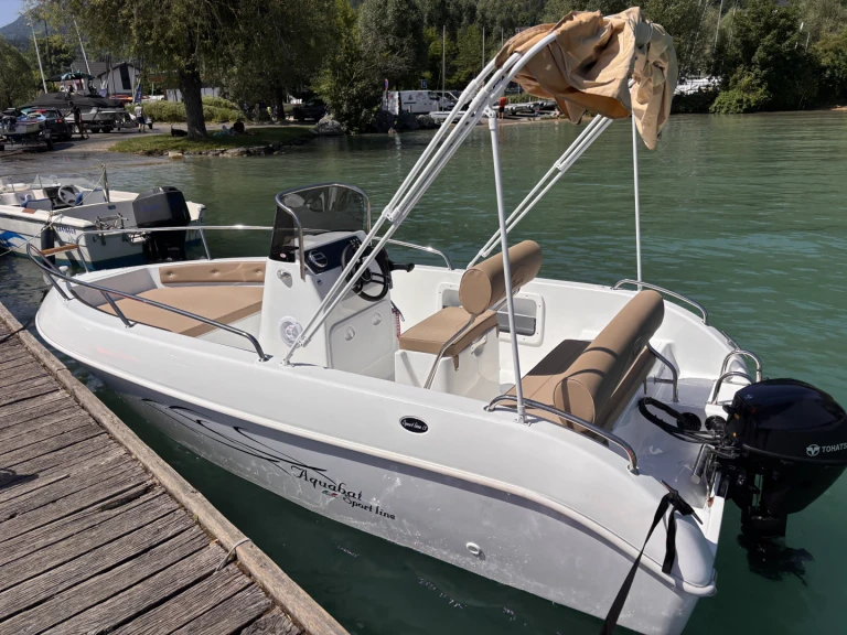 Huur Motorboot met of zonder schipper Aquabat in Annecy