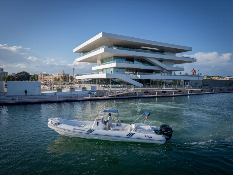 Huur RIB met of zonder schipper Sacs in La Marina de Valencia