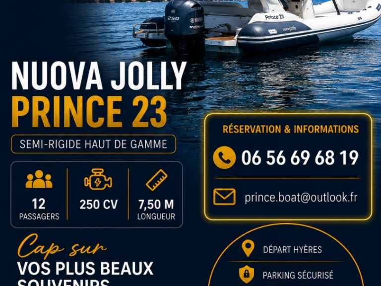 Huur RIB met of zonder schipper Nuova Jolly in Hyères