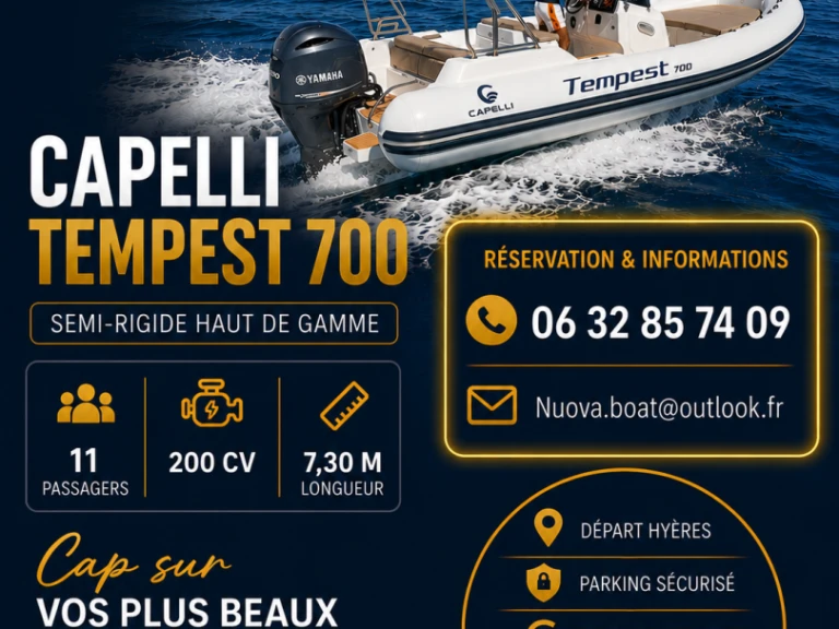 RIB te huur in Hyères voor de beste prijs