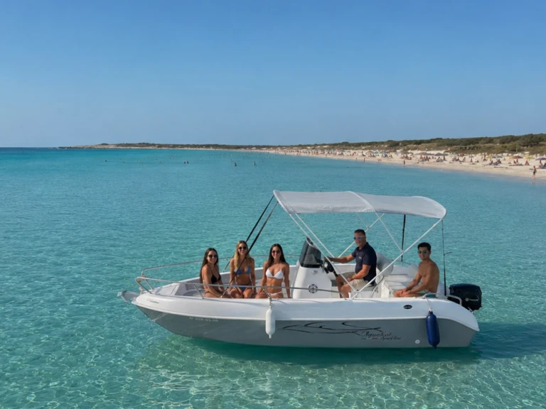 Aquabat Sport Line 17 te huur van particulier of professional in s'Estanyol de Migjorn