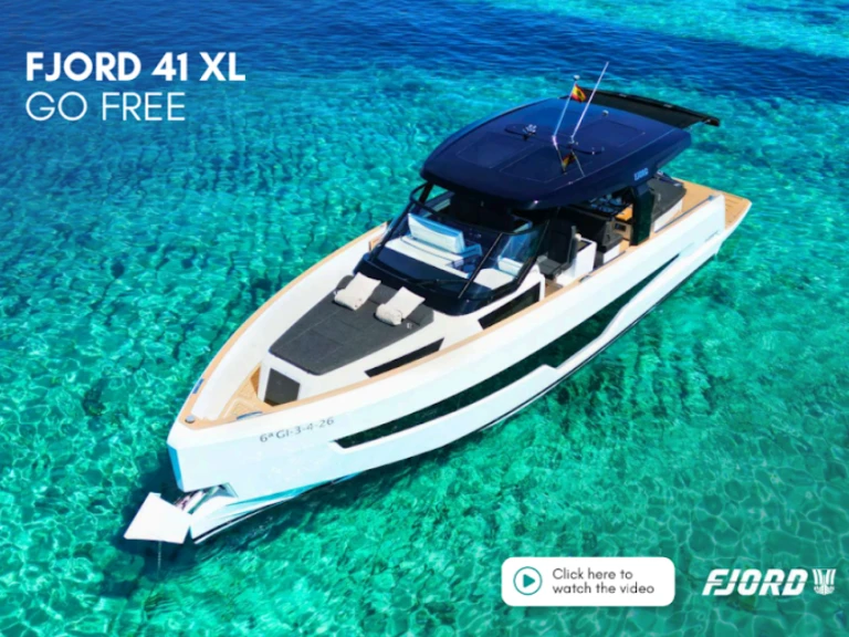 Huur een Fjord 41 XL in Ibiza Town