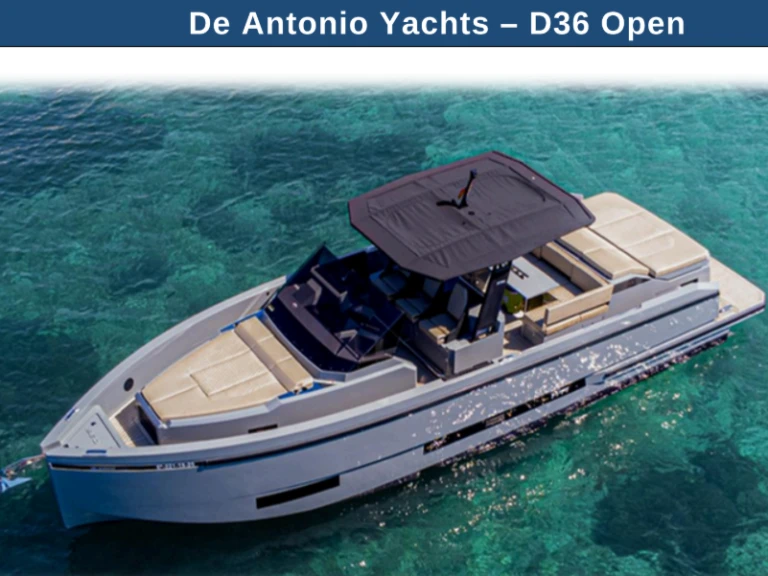 Verhuur Motorboot in Ibiza Town - De Antonio 36