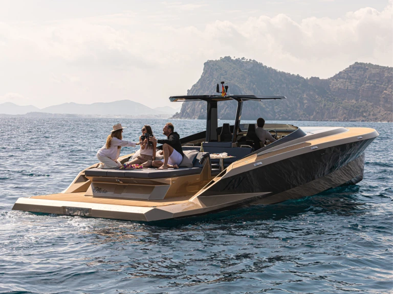 Verhuur Motorboot Say Carbon Yachts met vaarbewijs