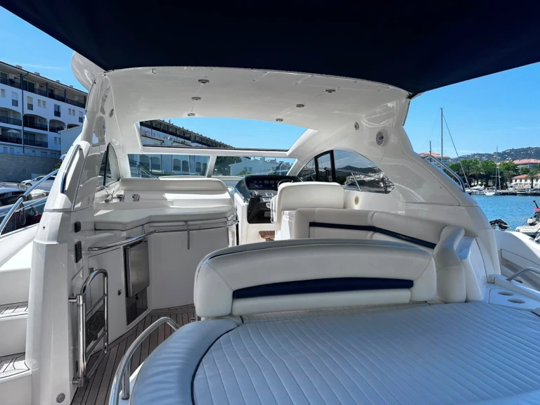 Verhuur Motorboot in Castell-Platja d'Aro - Sunseeker Portofino 47