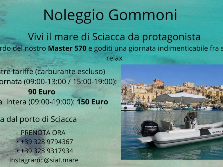 Bootverhuur Master Master 570 OPEN TOP in Sciacca via SamBoat