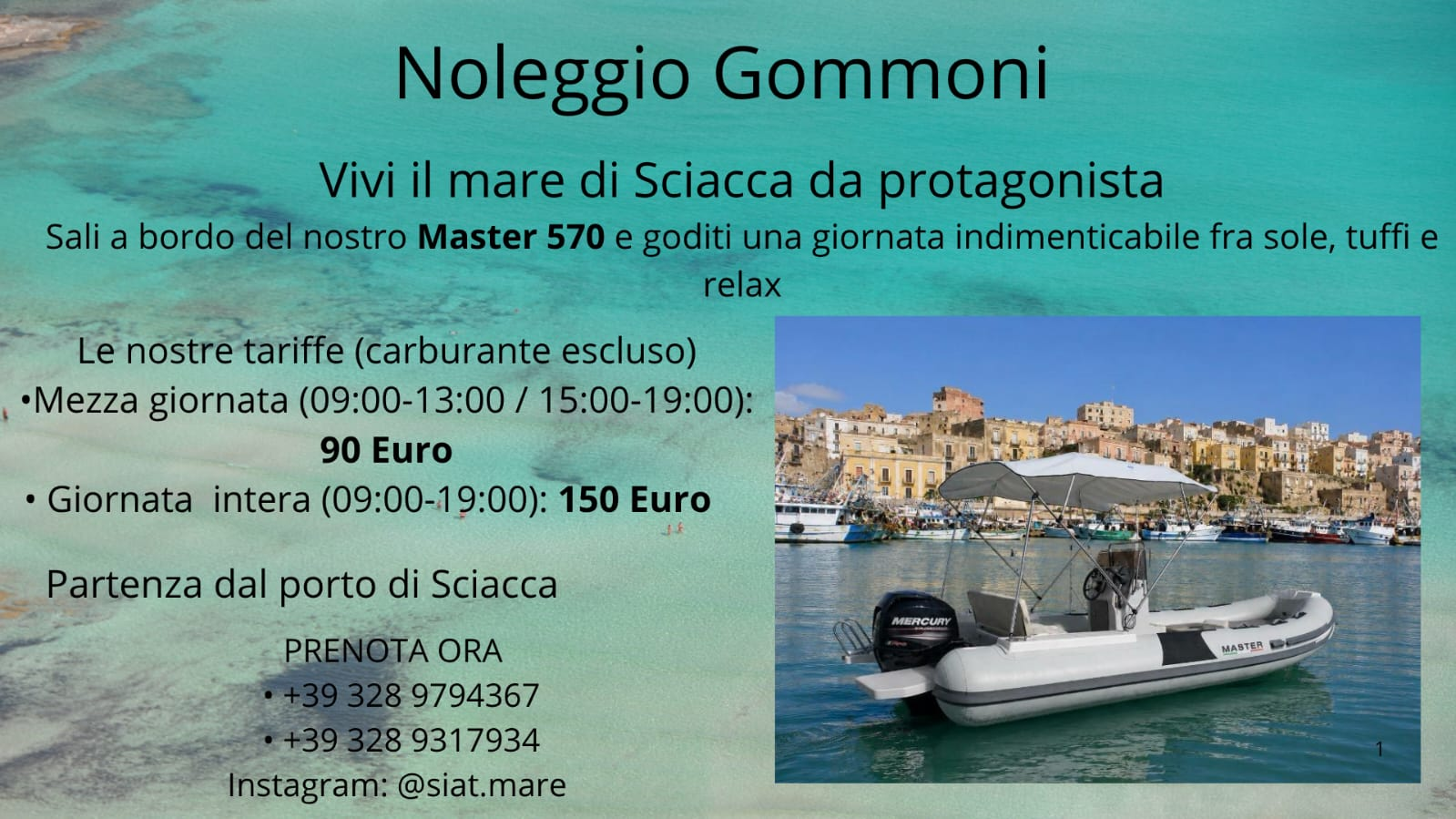 Bootverhuur Master Master 570 OPEN TOP in Sciacca via SamBoat
