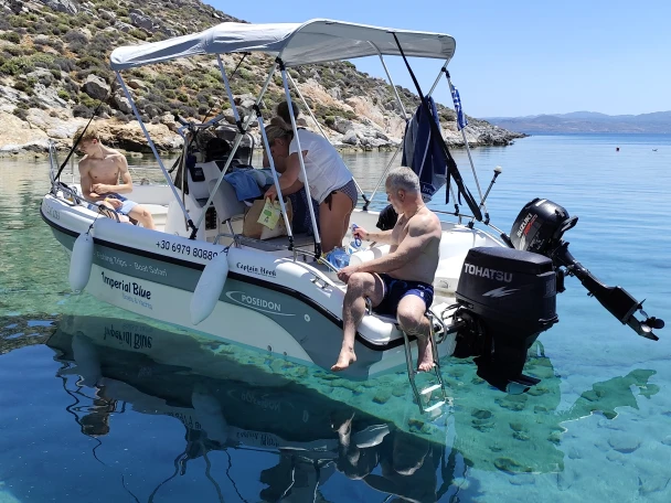 Huur Motorboot met of zonder schipper Poseidon in Káto Goúves