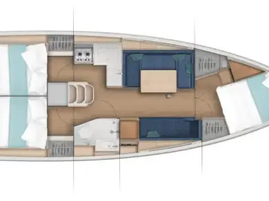 Verhuur Zeilboot in Hyères - Jeanneau Sun Odyssey 380