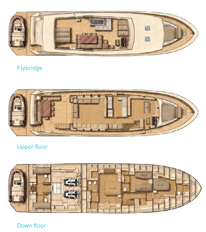 Huur Jacht met of zonder schipper Gobbi in Ibiza Town