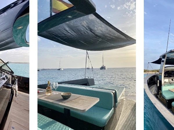 Huur Motorboot met of zonder schipper ALEN 42 ANKA in Ibiza Town