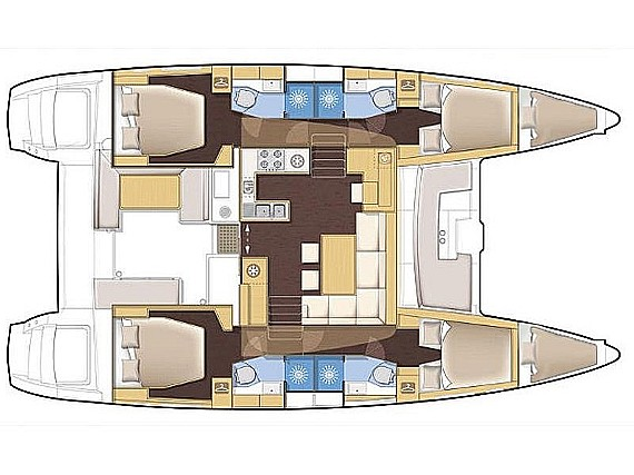 Huur een Lagoon Lagoon 450 F in Álimos