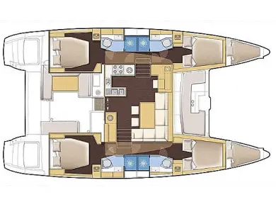Huur een Lagoon Lagoon 450 F in Álimos