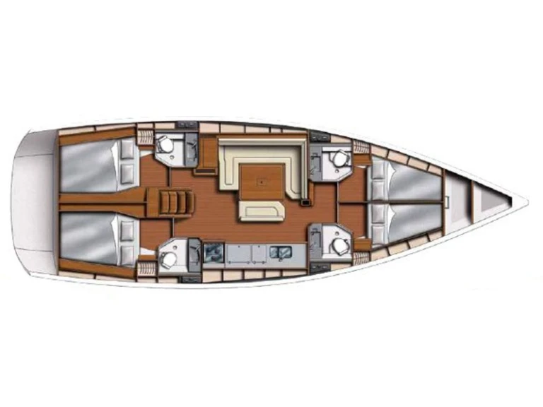 Huur een Jeanneau Sun Odyssey 479 in Road Town