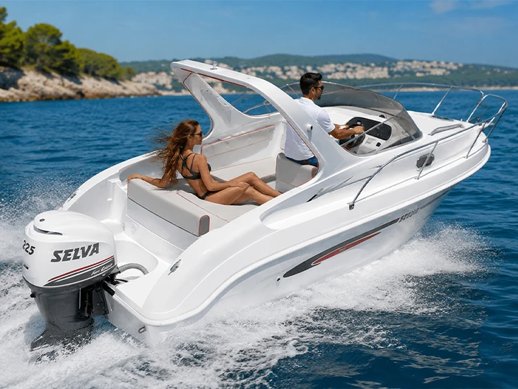 Verhuur Motorboot Selva-Marine met vaarbewijs