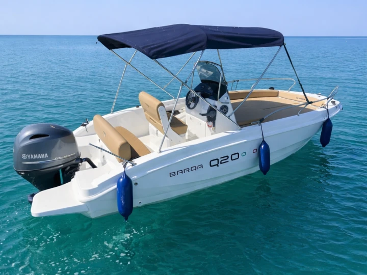 Bootverhuur Rovinj goedkoop Barqa Q20