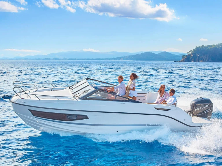 Verhuur Motorboot Quicksilver met vaarbewijs