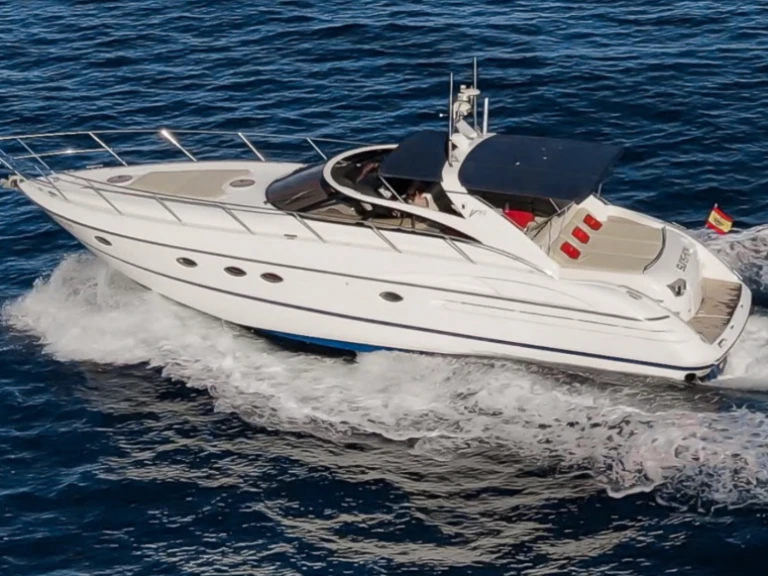 Huur Motorboot met of zonder schipper Princess in Ibiza Town