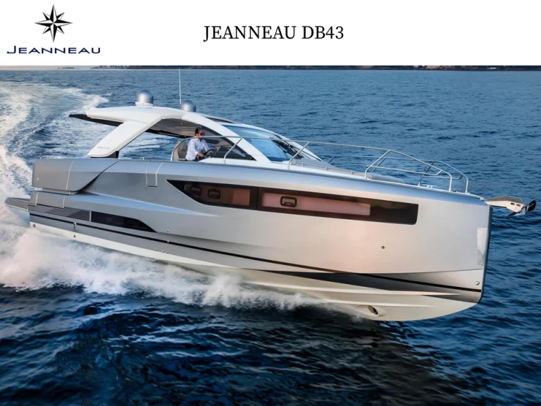 Bootverhuur Ibiza Town goedkoop Jeanneau DB43