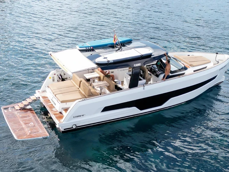 Verhuur Motorboot in Ibiza Town - Fjord Fjord 41 XL New