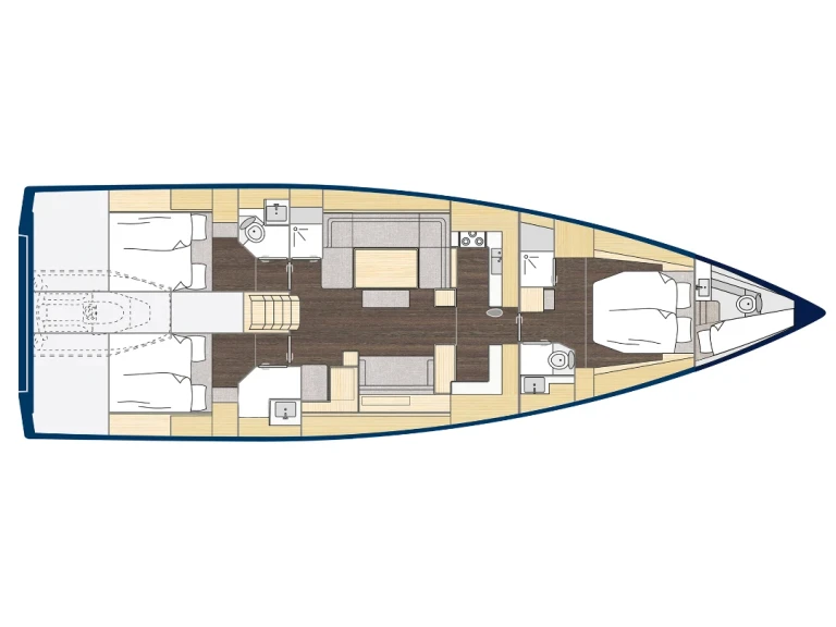 Huur een Bavaria Bavaria C57 in Olbia