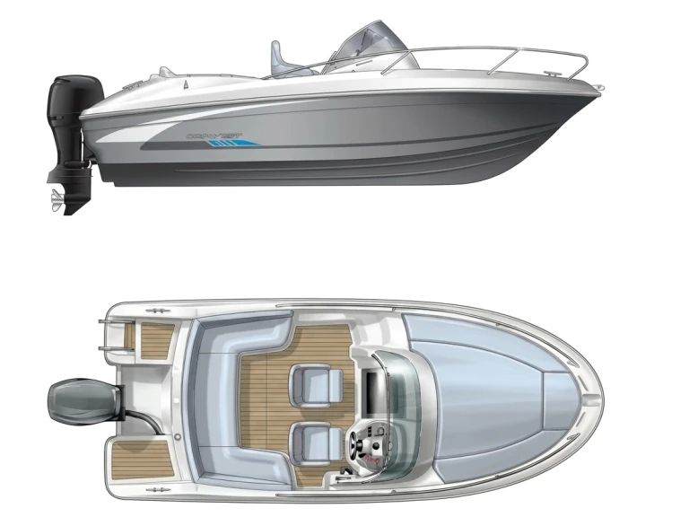 Verhuur Motorboot in Saint-Raphaël - Bénéteau Flyer 6.6 SUNdeck