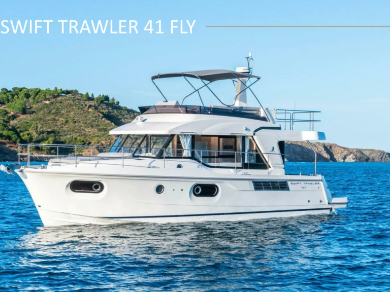 Bootverhuur Juan-les-Pins goedkoop Swift Trawler 41 Fly