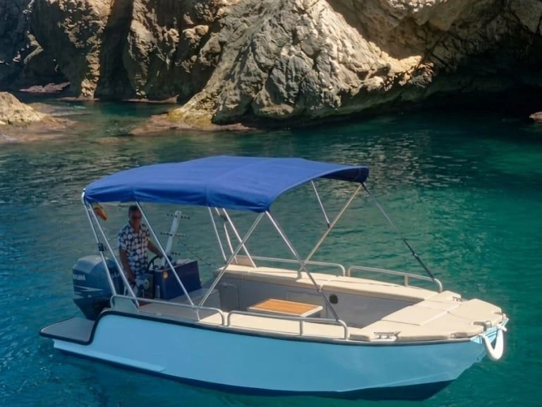 Verhuur Motorboot in Real Club Nautico Denia - Moggaro Open 6'50